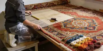 Teppichknüpfen – Wasserschäden